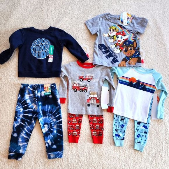 Matching Sets Newbaby Toddler Boy Clothes Bundle Size 18 Months